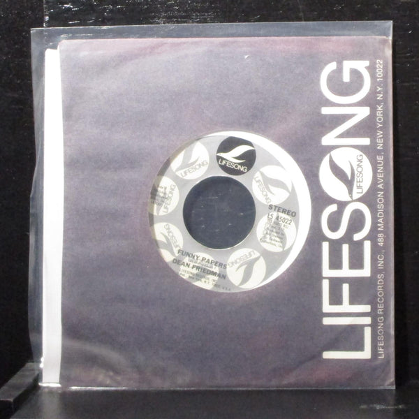 Dean Friedman - Ariel / Funny Papers 7" Mint- Vinyl 45 LS 45022 USA 1977 - Shuga Records
