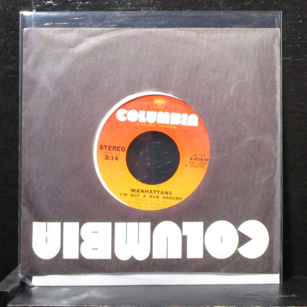 Manhattans - There's No Me Without You 7" Mint- Vinyl 45 Columbia 4-45838 - Shuga Records