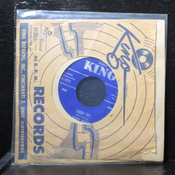 Bubber Johnson - I'm Confessin' / Finger Tips 7" VG+ Vinyl 45 King 45-5132 USA - Shuga Records