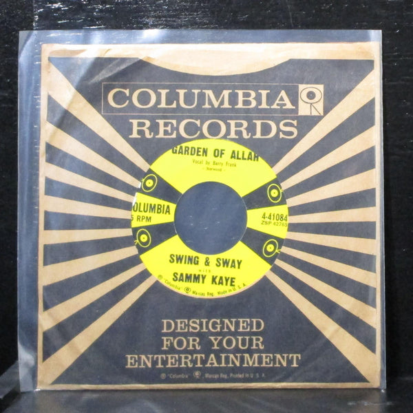 Swing & Sway - Garden Of Allah / Well, Anyway 7" VG+ Vinyl 45 Columbia 4-41084 - Shuga Records
