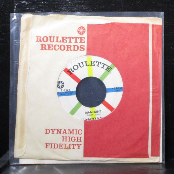 Richard Maltby - Manhunt / Dixie 7" VG+ Vinyl 45 Roulette R-4328 USA 1961 - Shuga Records