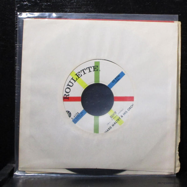 Richard Maltby - Manhunt / Dixie 7" VG+ Vinyl 45 Roulette R-4328 USA 1961 - Shuga Records