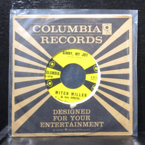 Mitch Miller - Ginny, My Joy / Bonnie Eloise 7" Mint- Vinyl 45 Columbia 4-41128 - Shuga Records