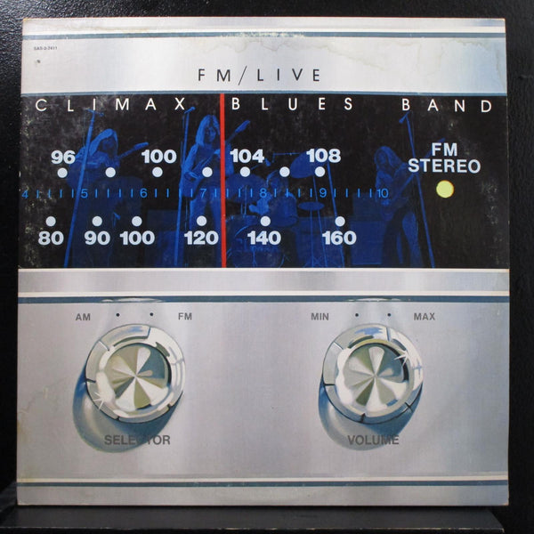 Climax - Blues Band FM/Live 2 LP Mint- SAS-2-7411 Sire 1974 USA Vinyl Record - Shuga Records