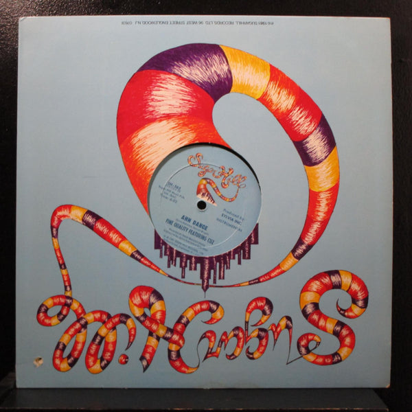 Fine Quality Featuring Cuz - Ahh Dance 12" Mint- SH-563 USA 1981 Vinyl Record - Shuga Records