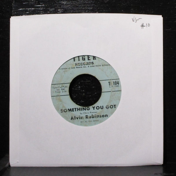Alvin Robinson - Something You Got / Searchin' 7" VG- Vinyl 45 Tiger TI 104 USA - Shuga Records