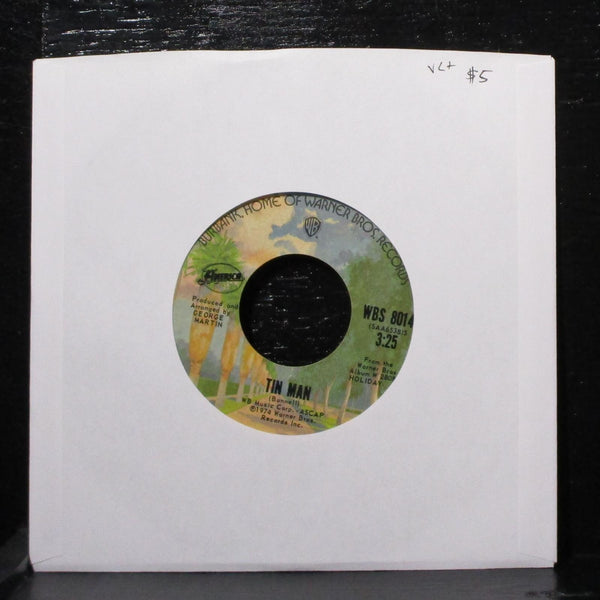 America - Tin Man / In The Country 7" VG+ Vinyl 45 WBS 8014 USA 1974 - Shuga Records