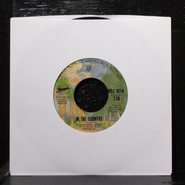 America - Tin Man / In The Country 7" VG+ Vinyl 45 WBS 8014 USA 1974 - Shuga Records