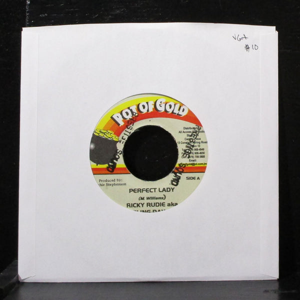 Ricky Rudie / Nitty Kutchie - Perfect Lady / Do Or Die 7" VG+ Vinyl 45 Jamaica - Shuga Records