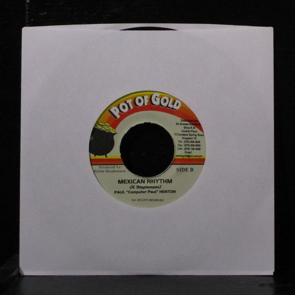 Bounty Killer - Cannibal / Mexican Rhythm 7" VG+ Vinyl 45 Pot Of Gold Jamaica - Shuga Records