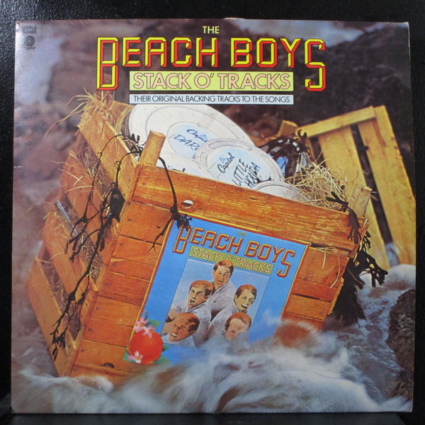 The Beach Boys - Stack O' Tracks LP VG+ E-ST 24009 UK 1976 Vinyl Record w/Insert - Shuga Records
