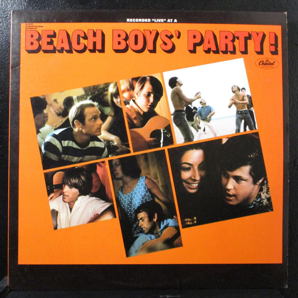 The Beach Boys - Beach Boys' Party! LP VG+ N-16272 Capitol 1981 Mono Record - Shuga Records