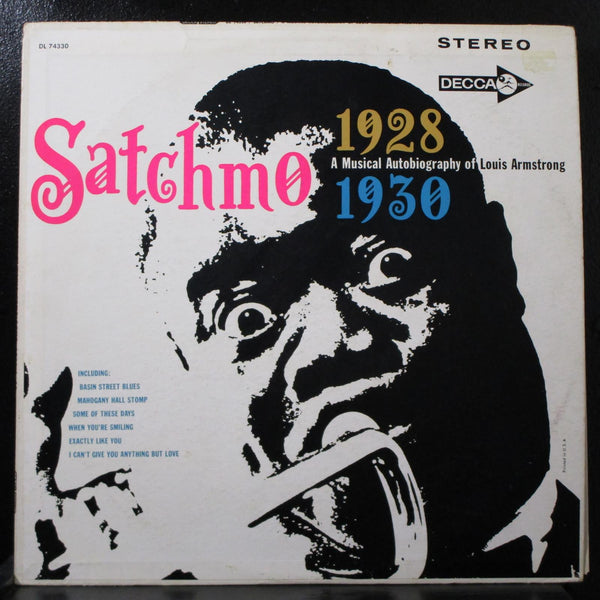 Louis Armstrong - Satchmo A Musical Autobiography LP VG+ DL 74330 Vinyl Record - Shuga Records