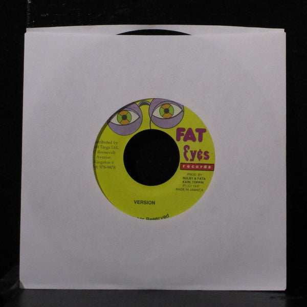 Al Campbell - Hey Love 7" VG+ Vinyl 45 Fat Eyes Jamaica 1997 - Shuga Records