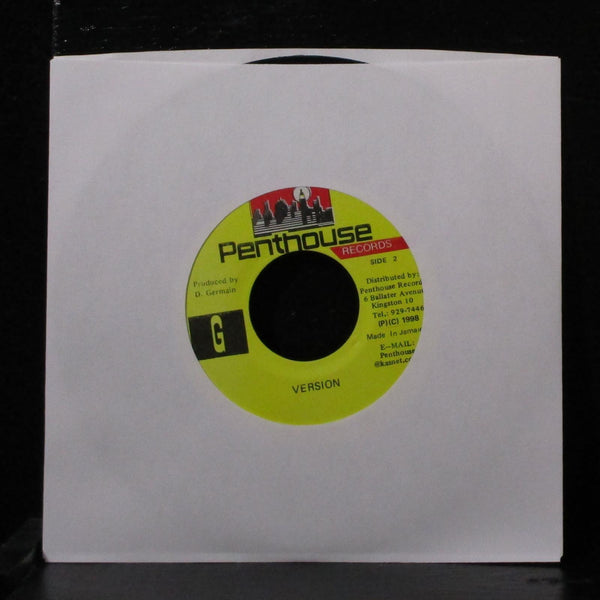 Buju Banton - Loving Yu A Look 7" VG+ Vinyl 45 Penthouse Jamaica 1998 - Shuga Records