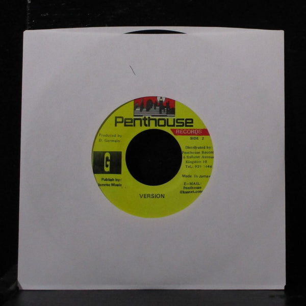 Jahmali - No Water 7" VG+ Vinyl 45 Penthouse Jamaica 1999 - Shuga Records