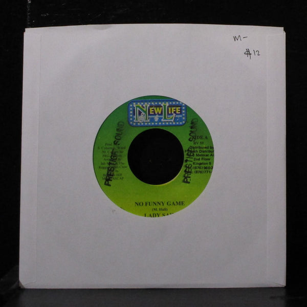 Lady Saw - No Funny Game 7" Mint- Vinyl 45 New Life RV 59 Jamaica - Shuga Records