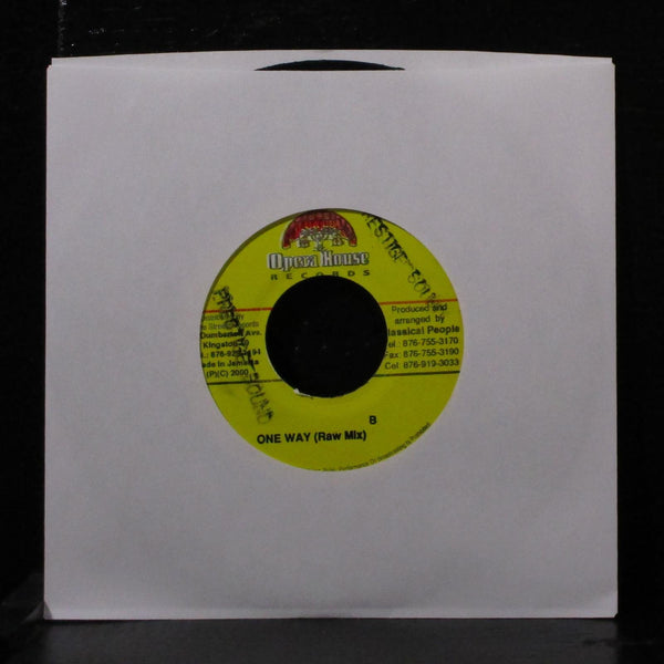 TOK - One Way 7" VG+ Vinyl 45 Opera House Jamaica 2000 - Shuga Records