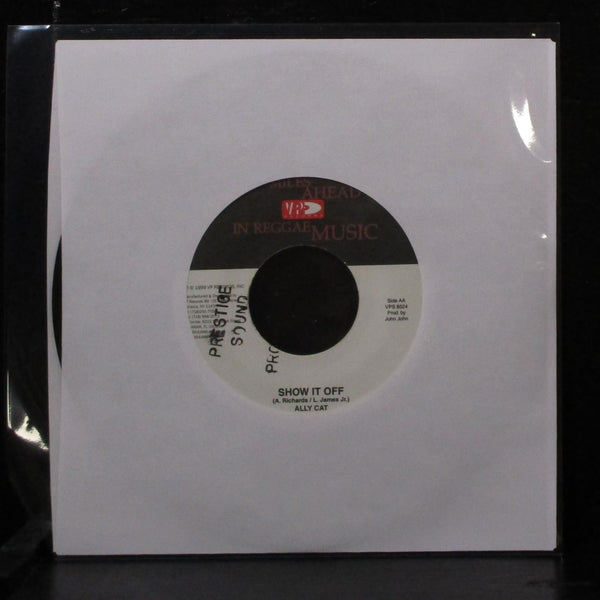 Mr. Vegas / Alley Cat - Hice It Up / Show It Off 7" Mint- Vinyl 45 VPS 8524 USA - Shuga Records