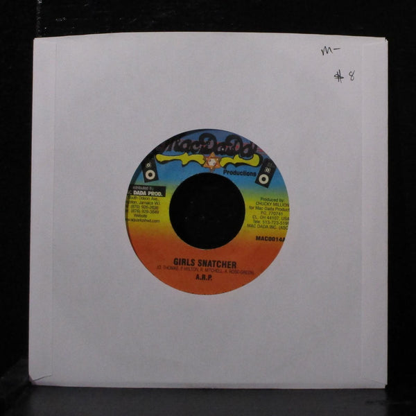 A.R.P. - Girls Snatcher 7" Mint- Vinyl 45 Mac Dada MAC0014 Jamaica - Shuga Records