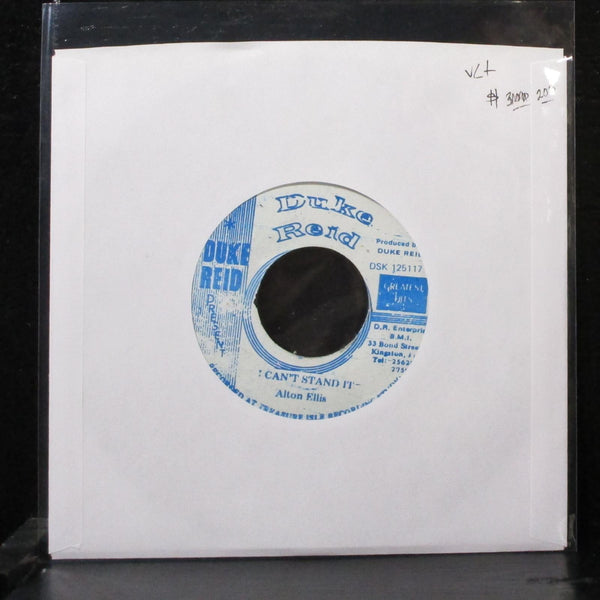 Alton Ellis - I Can't Stand It 7" VG+ Vinyl 45 Duke Reid DSK 125117 Jamaica - Shuga Records