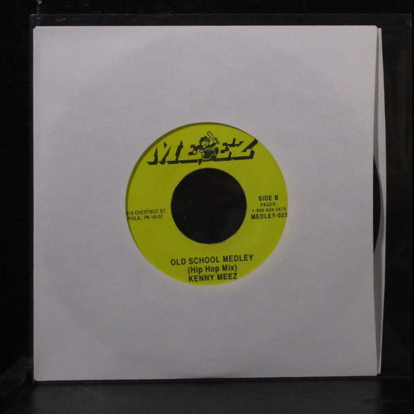 Kenny Meez - Old School Medley 7" Mint- Vinyl 45 Meez MEDLEY-025 USA - Shuga Records