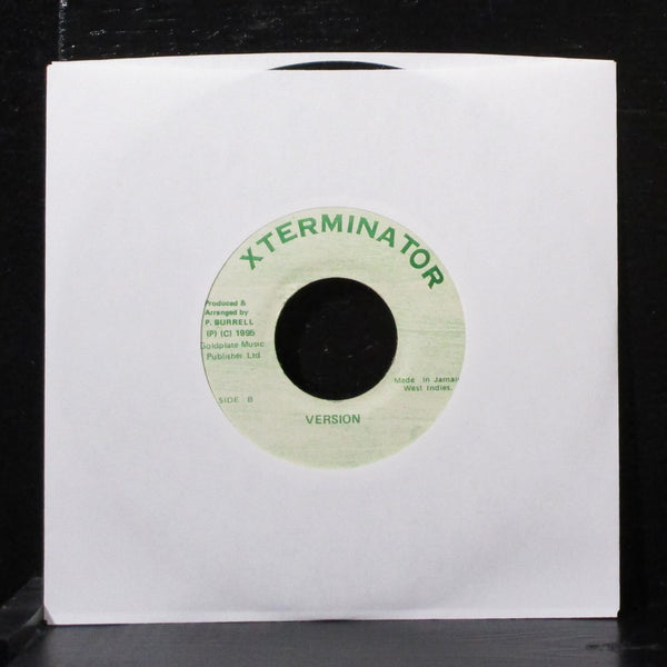 Mutabaruka & Luciano - Psalms 24 7" VG+ Vinyl 45 Xterminator Jamaica 1995 - Shuga Records