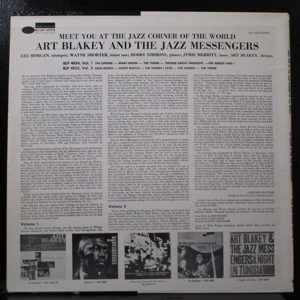 Art Blakey- Meet You At The Jazz Corner Of The World Vol 2 LP Mint- BST-84055 73 - Shuga Records