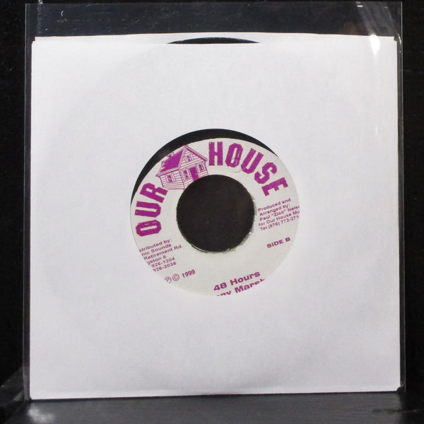 A.R.P. / Danny Marshall - Lion Sleeps pt. 2 / 48 Hours 7" VG+ Vinyl 45 Our House - Shuga Records