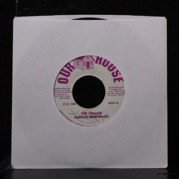 A.R.P. / Danny Marshall - Lion Sleeps pt. 2 / 48 Hours 7" VG Vinyl 45 Our House - Shuga Records