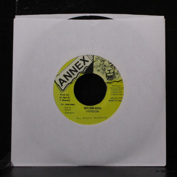 Wickerman - Inna Dem Face 7" VG+ Vinyl 45 Annex Jamaica 1996 - Shuga Records