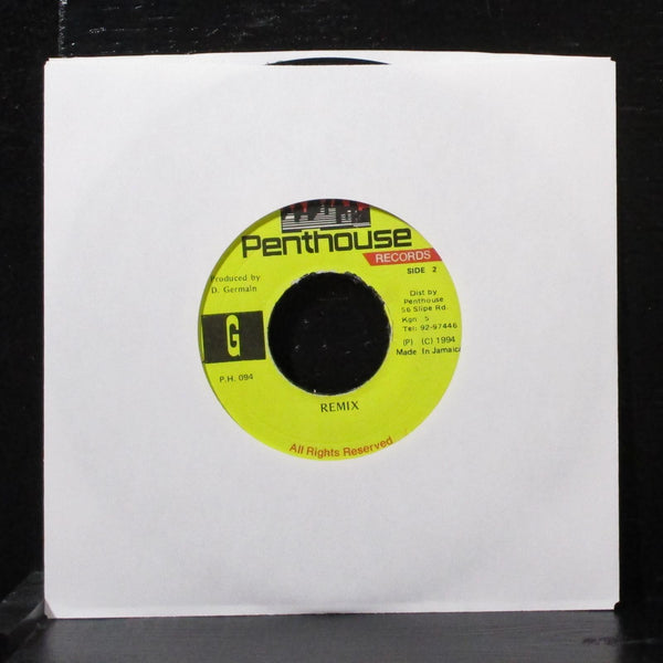 Garnett Silk - Fussing & Fighting 7" VG+ Vinyl 45 Penthouse PH 094 Jamaica 1994 - Shuga Records