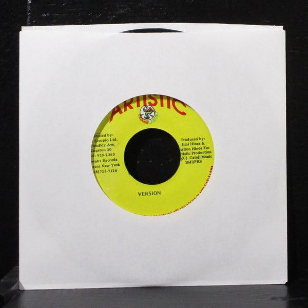 Stinga D - Miss Hot Stepper 7" VG+ Vinyl 45 Artistic Reggae Muffin USA - Shuga Records
