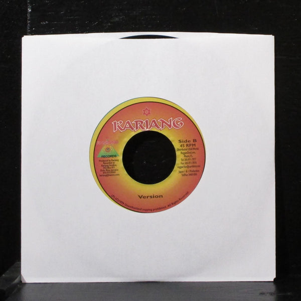 Sizzla - Get We Out 7" Mint- Vinyl 45 Kariang Jamaica 1999 - Shuga Records