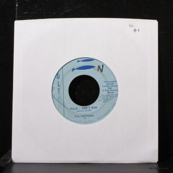 The Ventures - Walk Don't Run / Home 7" VG Vinyl 45 Dolton 25 USA 1960 - Shuga Records