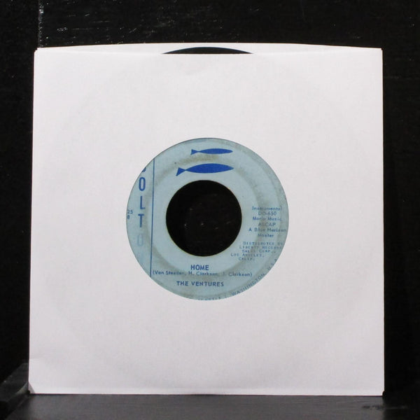 The Ventures - Walk Don't Run / Home 7" VG Vinyl 45 Dolton 25 USA 1960 - Shuga Records