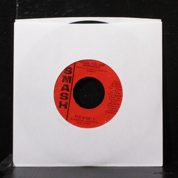 The Angels - I Adore Him / Thank You And Goodnight 7" VG Vinyl 45 Smash S-1854 - Shuga Records