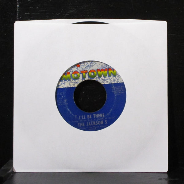 The Jackson 5 - I'll Be There / One More Chance 7" VG+ Vinyl 45 Motown M-1171 - Shuga Records