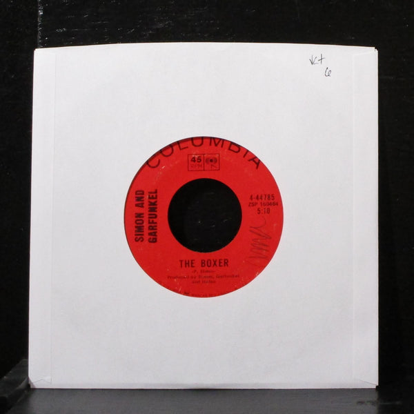 Simon & Garfunkel - The Boxer / Baby Driver 7" VG+ Vinyl 45 Columbia 4-44785 - Shuga Records