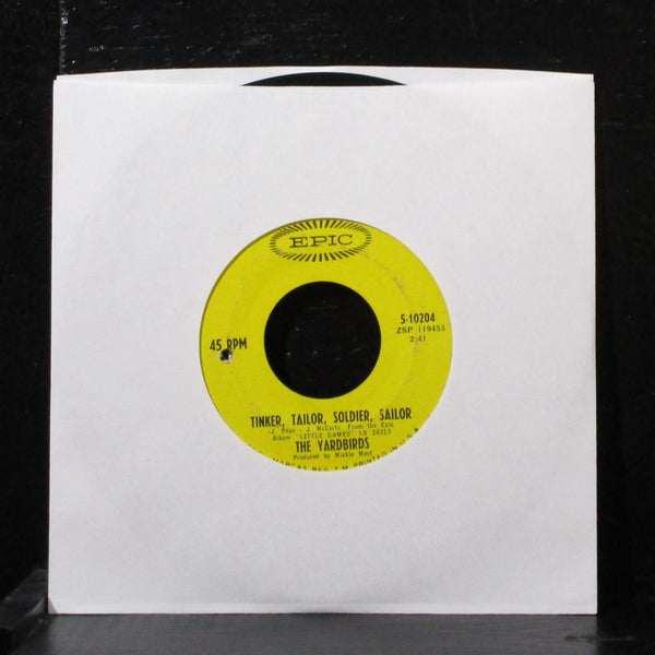 The Yardbirds - Ha Ha Said The Clown 7" VG+ Vinyl 45 Epic 5-10204 USA 1967 - Shuga Records