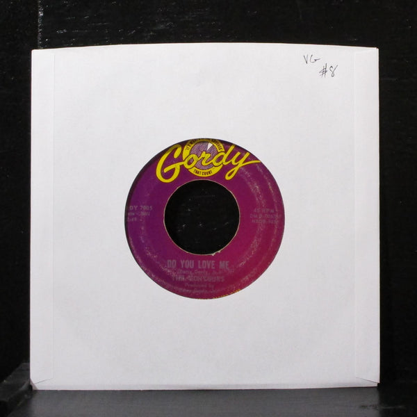 The Contours - Do You Love Me / Move Mr. Man 7" VG Vinyl 45 GORDY 7005 USA 1962 - Shuga Records