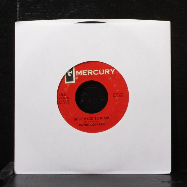 Wayne Cochran - I'm In Trouble / Goin' Back To Miami 7" VG+ Vinyl 45 72623 - Shuga Records