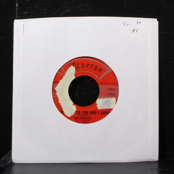 The Shirelles - Dedicated To The One I Love 7" VG Vinyl 45 Scepter 1203 USA 1958 - Shuga Records