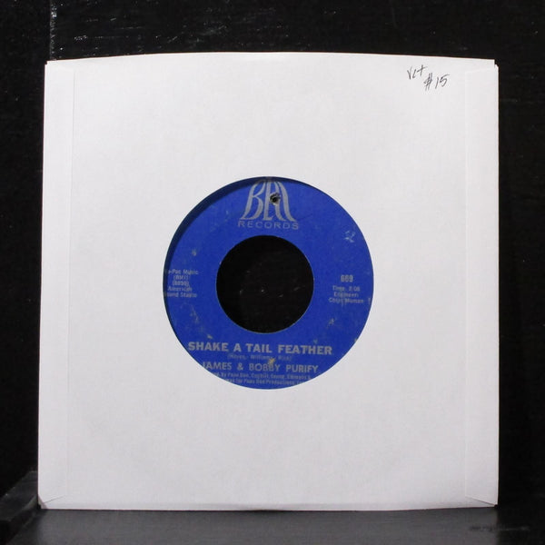 James & Bobby Purify - Shake A Tail Feather 7" VG+ Vinyl 45 BELL 669 USA 1967 - Shuga Records