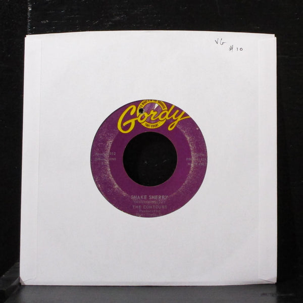 The Contours - Shake Sherry / You Better Get In Line 7" VG Vinyl 45 Gordy 7012 - Shuga Records