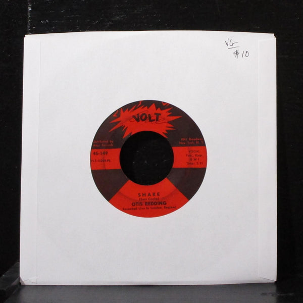 Otis Redding - Shake / You Don't Miss Your Water 7" VG Vinyl Volt 45-149 USA - Shuga Records