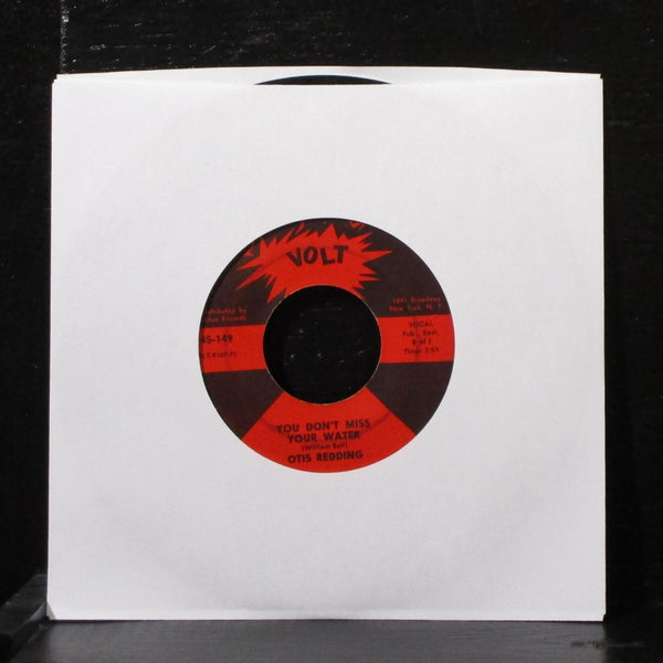 Otis Redding - Shake / You Don't Miss Your Water 7" VG Vinyl Volt 45-149 USA - Shuga Records
