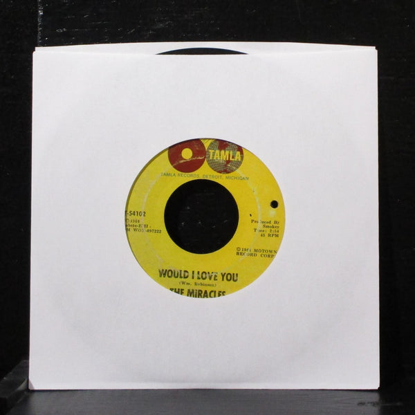 The Miracles - That's What Love Is Made Of 7" VG Vinyl 45 Tamla T-54102 USA 1964 - Shuga Records