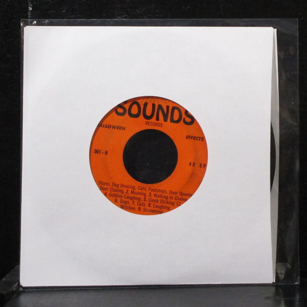 Hallowe'en Spooky Sounds EP 7" VG Vinyl 45 Sounds Records 501 USA 1962 - Shuga Records