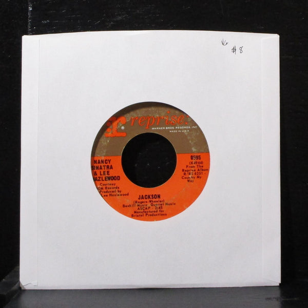 Nancy Sinatra - You Only Live Twice / Jackson 7" VG Vinyl 45 Reprise 0595 USA - Shuga Records